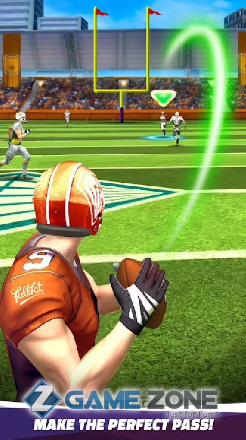 صورة من لعبة Flick Quarterback {Мод: Много денег]