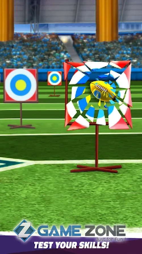صورة من لعبة Flick Quarterback {Мод: Много денег]