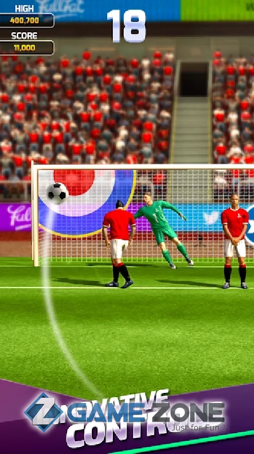 صورة من لعبة Flick Soccer 17