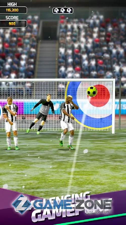 صورة من لعبة Flick Soccer 17