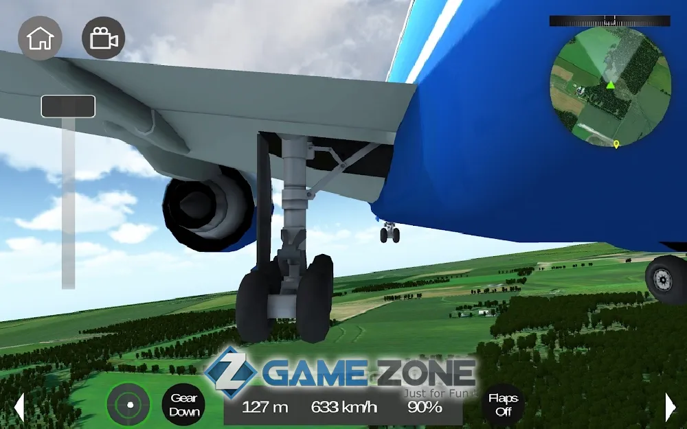 صورة من لعبة Flight Sim
