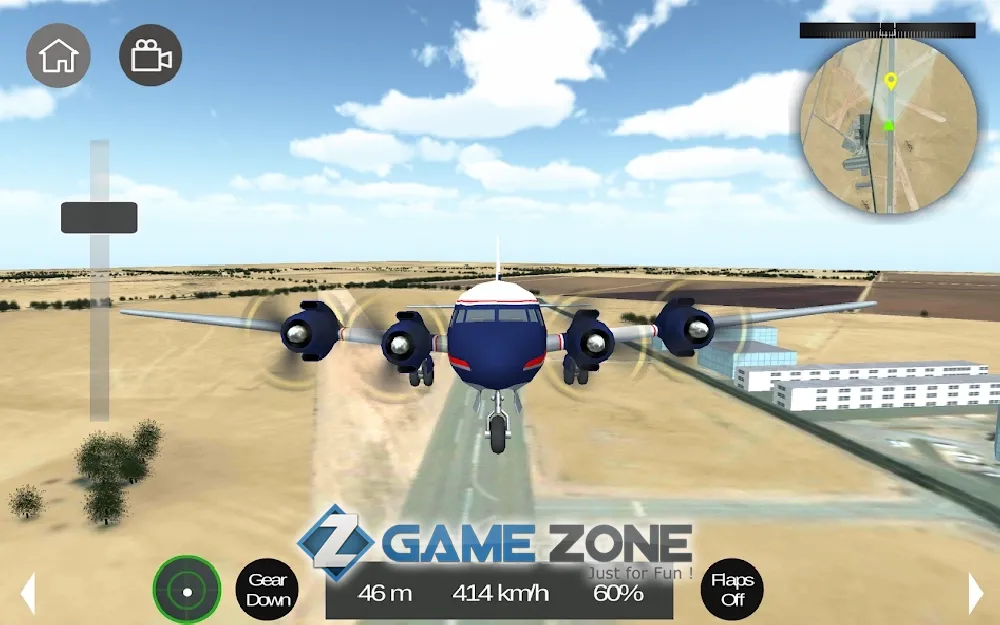 صورة من لعبة Flight Sim