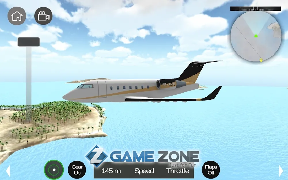 صورة من لعبة Flight Sim