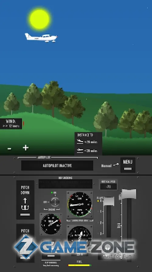 صورة من لعبة Flight Simulator 2d realistic sandbox simulation [unlocked/много токенов]
