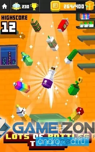 صورة من لعبة Flippy Bottle Extreme! [Без рекламы]