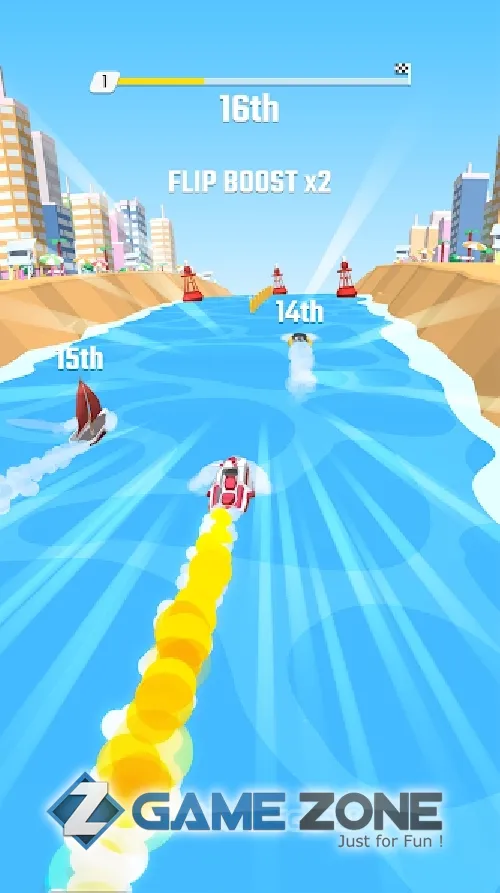 صورة من لعبة Flippy Race [Без рекламы]