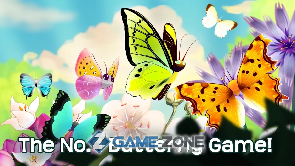 صورة من لعبة Flutter: Butterfly Sanctuary