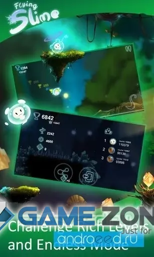 صورة من لعبة Flying Slime