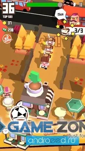 صورة من لعبة Food Conga