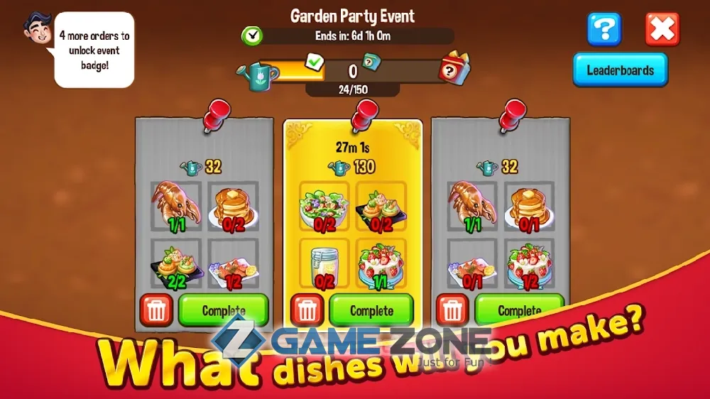 صورة من لعبة Food Street - Restaurant Game