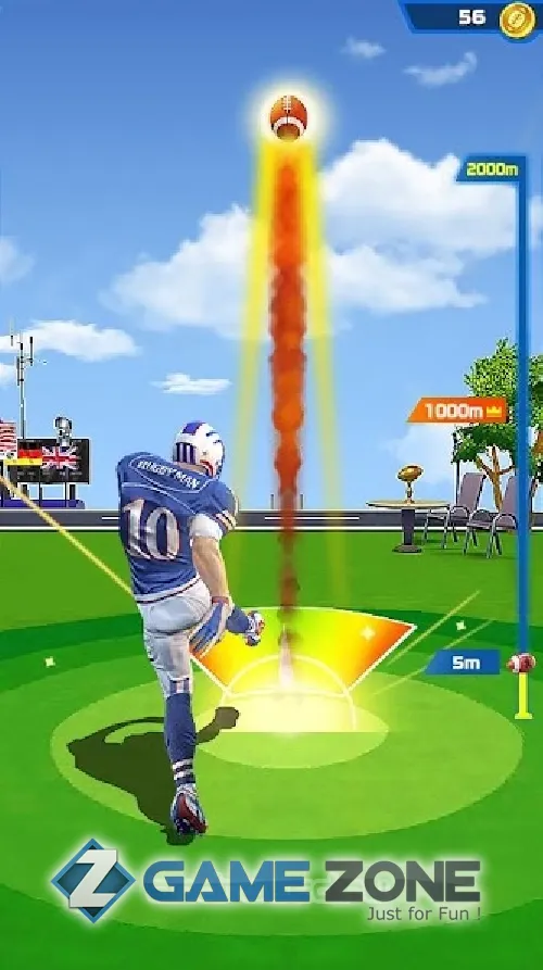 صورة من لعبة Football Field Kick [Без рекламы]