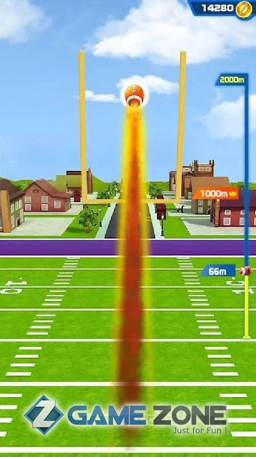 صورة من لعبة Football Field Kick [Без рекламы]