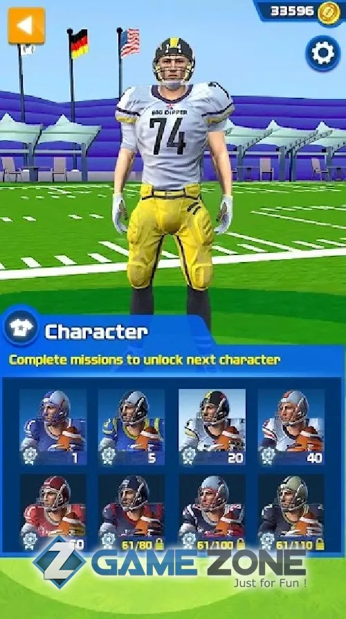 صورة من لعبة Football Field Kick [Без рекламы]