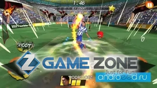 صورة من لعبة Football King Rush [Мод много денег]