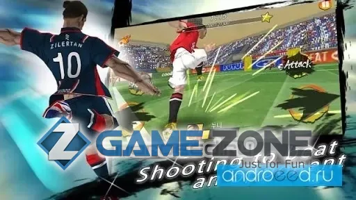صورة من لعبة Football King Rush [Мод много денег]