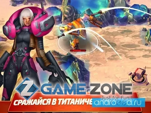 صورة من لعبة Forge of Titans