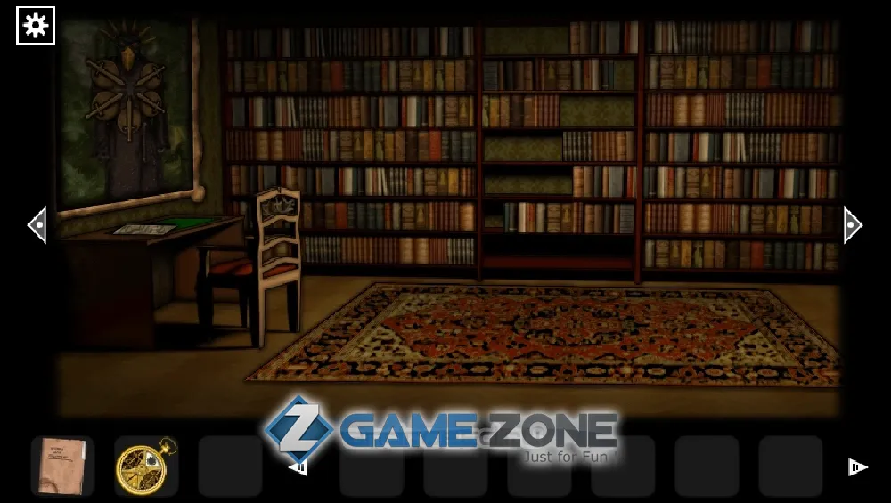 صورة من لعبة Forgotten Hill Disillusion: The Library