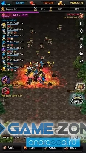 صورة من لعبة Fortune Quest Savior