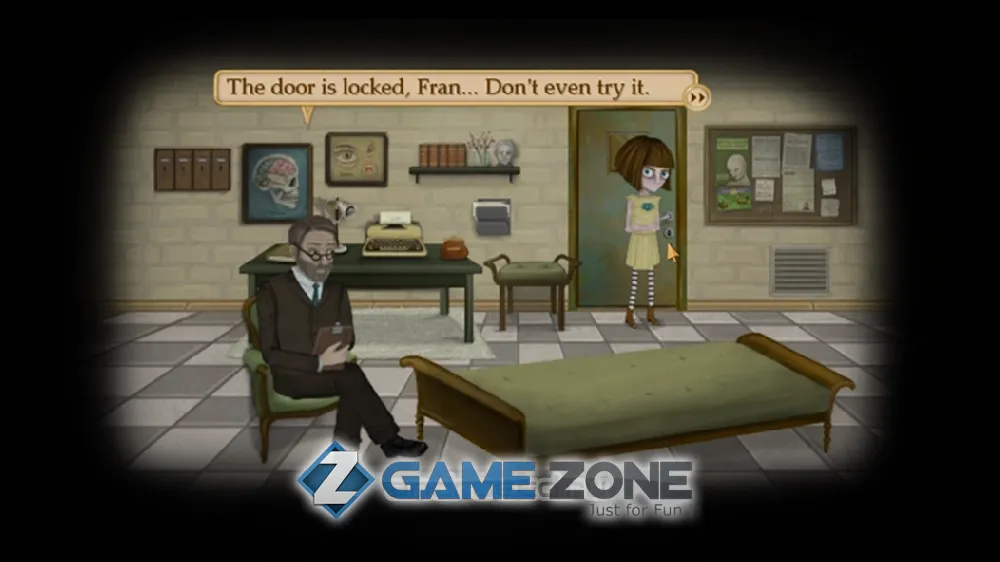 صورة من لعبة Fran Bow Глава 1