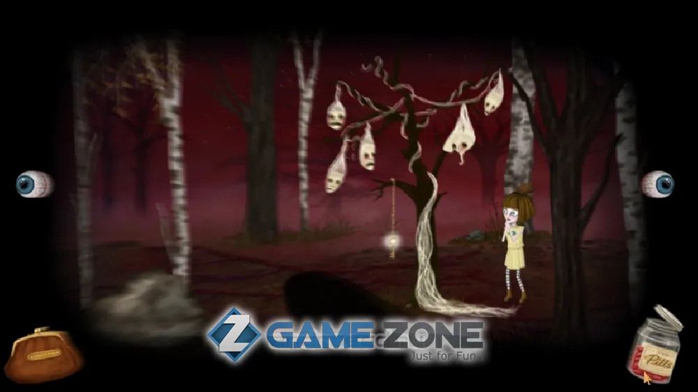 صورة من لعبة Fran Bow Глава 2