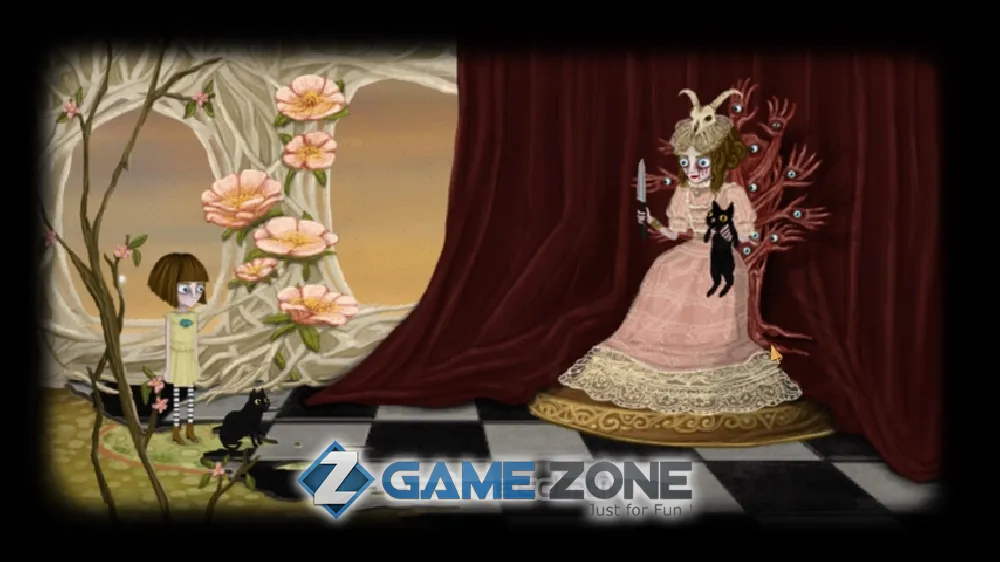 صورة من لعبة Fran Bow Глава 3