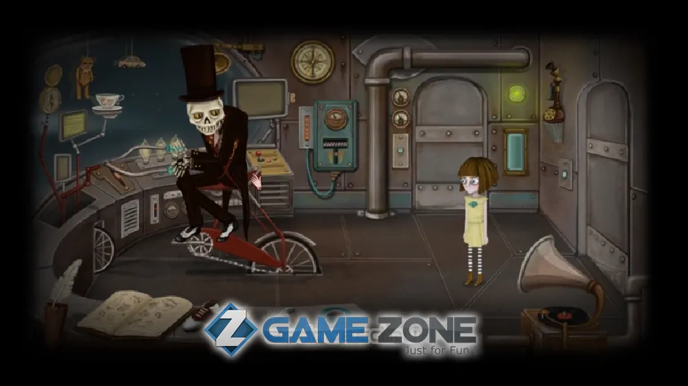 صورة من لعبة Fran Bow Глава 4