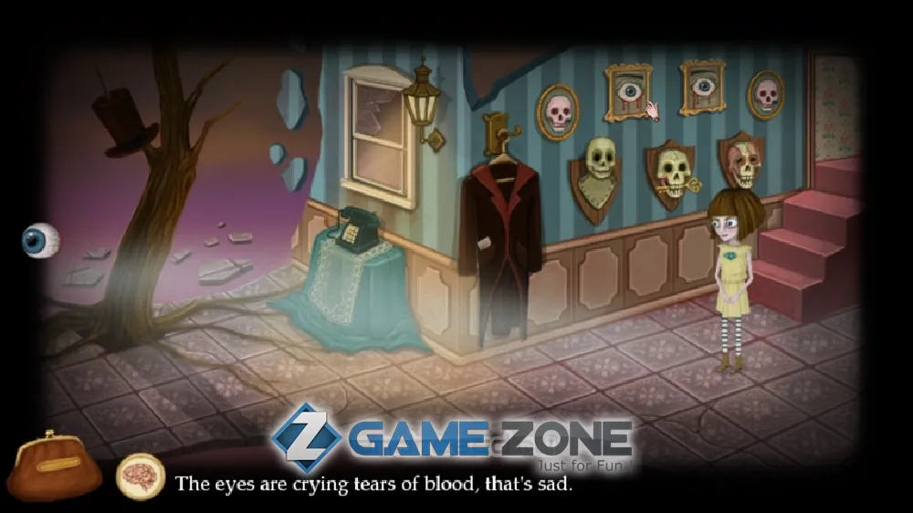 صورة من لعبة Fran Bow Глава 5