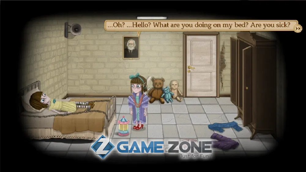 صورة من لعبة Fran Bow Глава 5