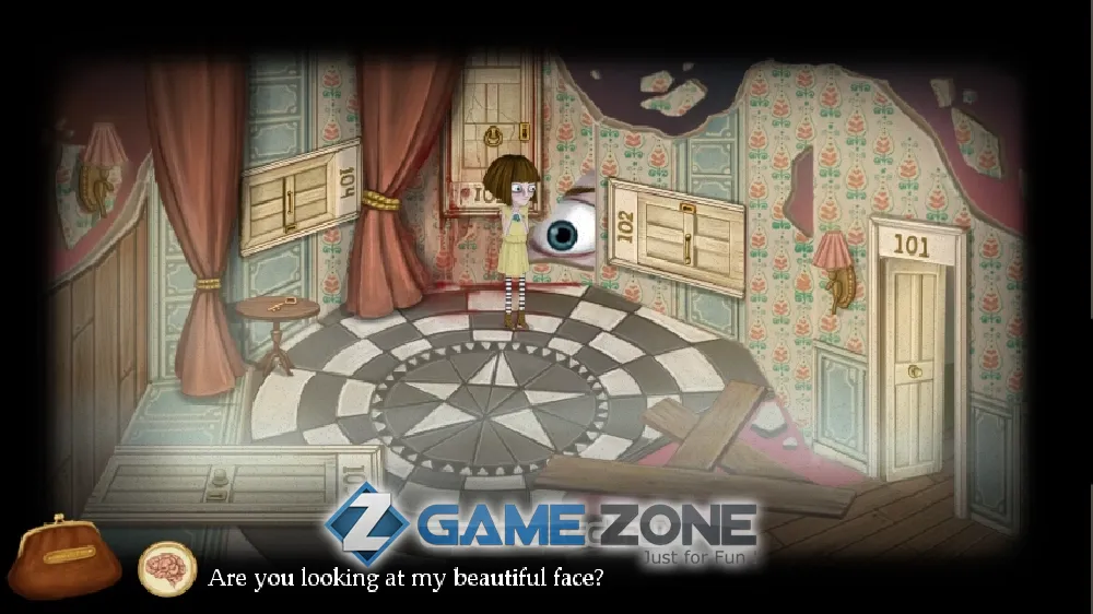 صورة من لعبة Fran Bow Глава 5