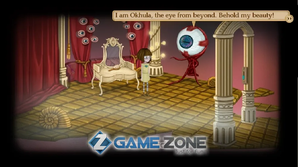 صورة من لعبة Fran Bow Глава 5
