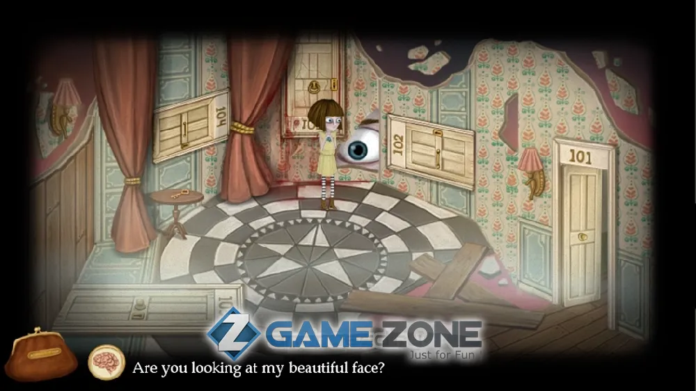 صورة من لعبة Fran Bow Глава 5