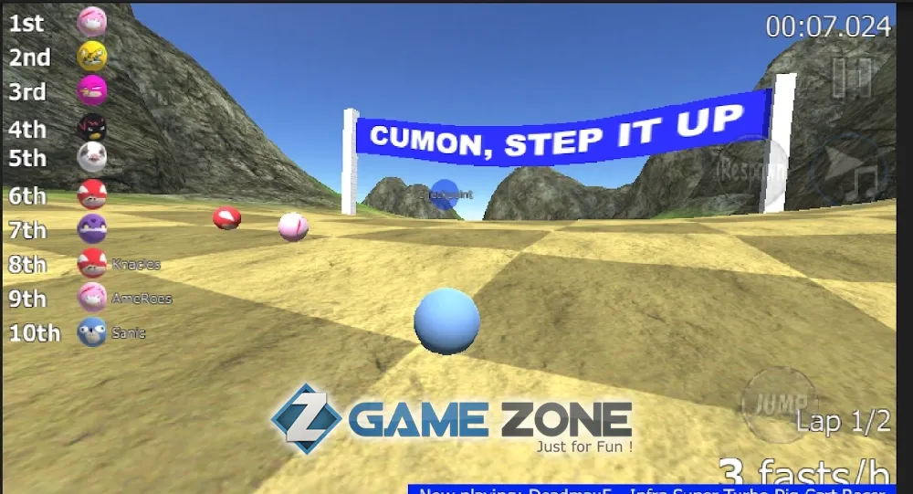 صورة من لعبة Free Version for Sanic Ball [Без рекламы]