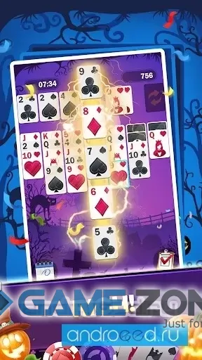 صورة من لعبة FreeCell Solitaire Classic