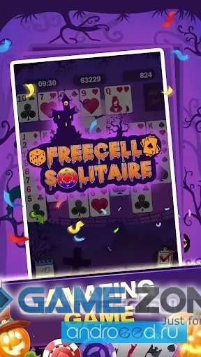 صورة من لعبة FreeCell Solitaire Classic