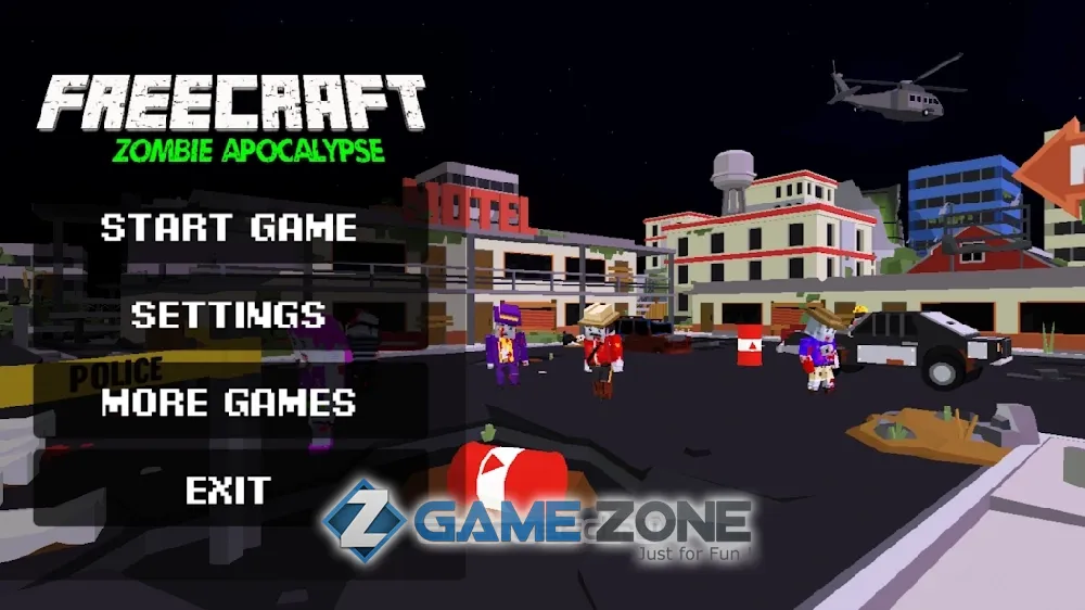 صورة من لعبة FreeCraft Zombie Apocalypse [Много денег]