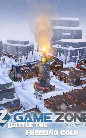صورة من لعبة Frozen City