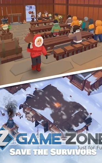 صورة من لعبة Frozen City