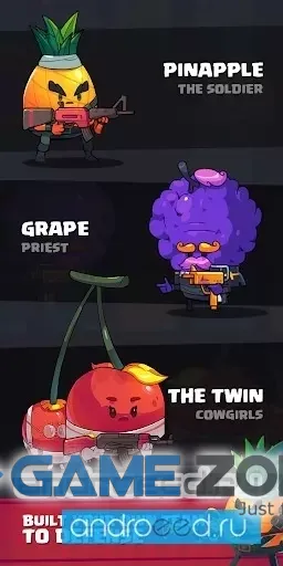 صورة من لعبة Fruit War Idle Defense Game [Mod Money]