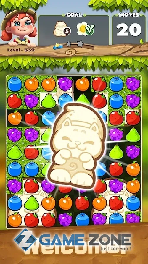 صورة من لعبة Fruits POP - Jungle Adventure