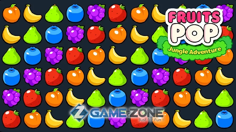 صورة من لعبة Fruits POP - Jungle Adventure