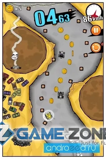 صورة من لعبة FRZ Racing [Много денег]