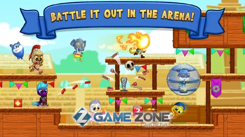 صورة من لعبة Fun Run 3