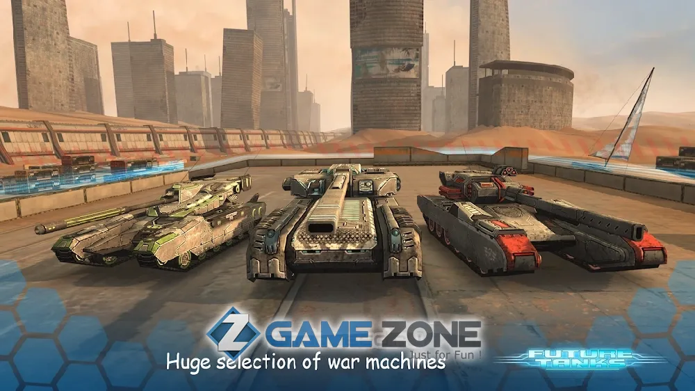 صورة من لعبة Future Tanks: Танки Будущего 3D