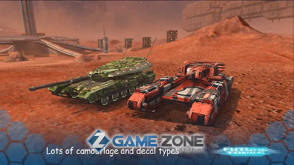 صورة من لعبة Future Tanks: Танки Будущего 3D
