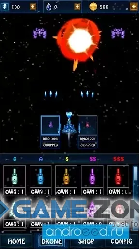 صورة من لعبة Galaxy Assault Force [Много золота]
