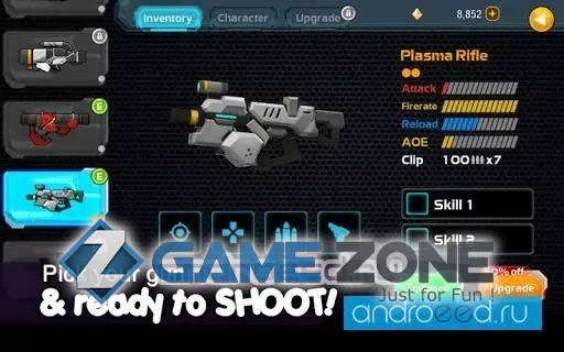 صورة من لعبة Galaxy Gunner: Adventure