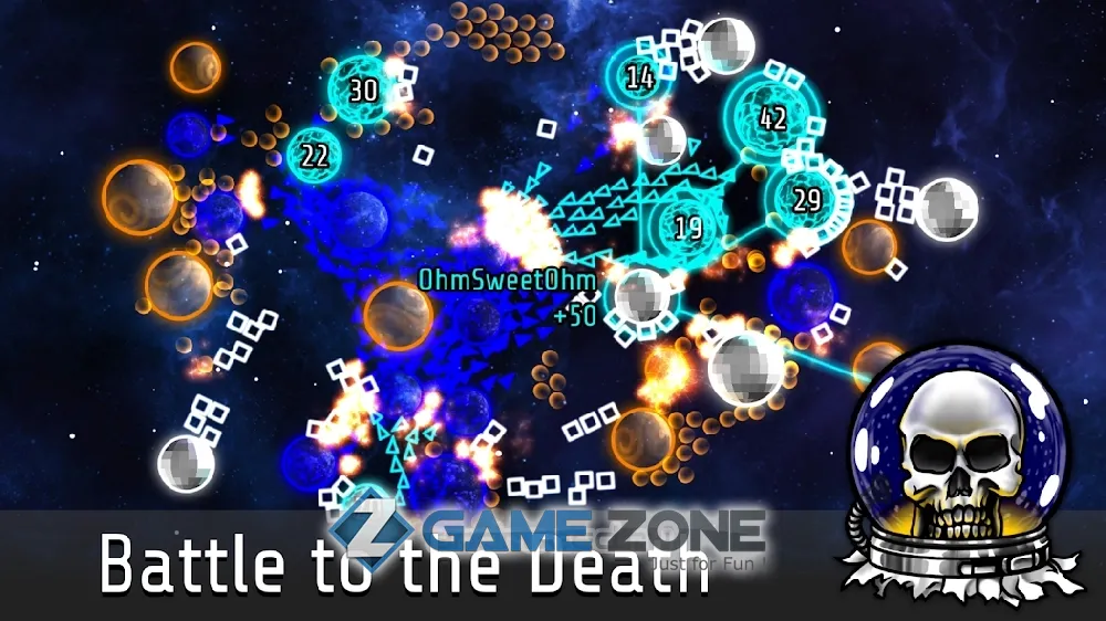 صورة من لعبة Galcon 2: Galactic Conquest