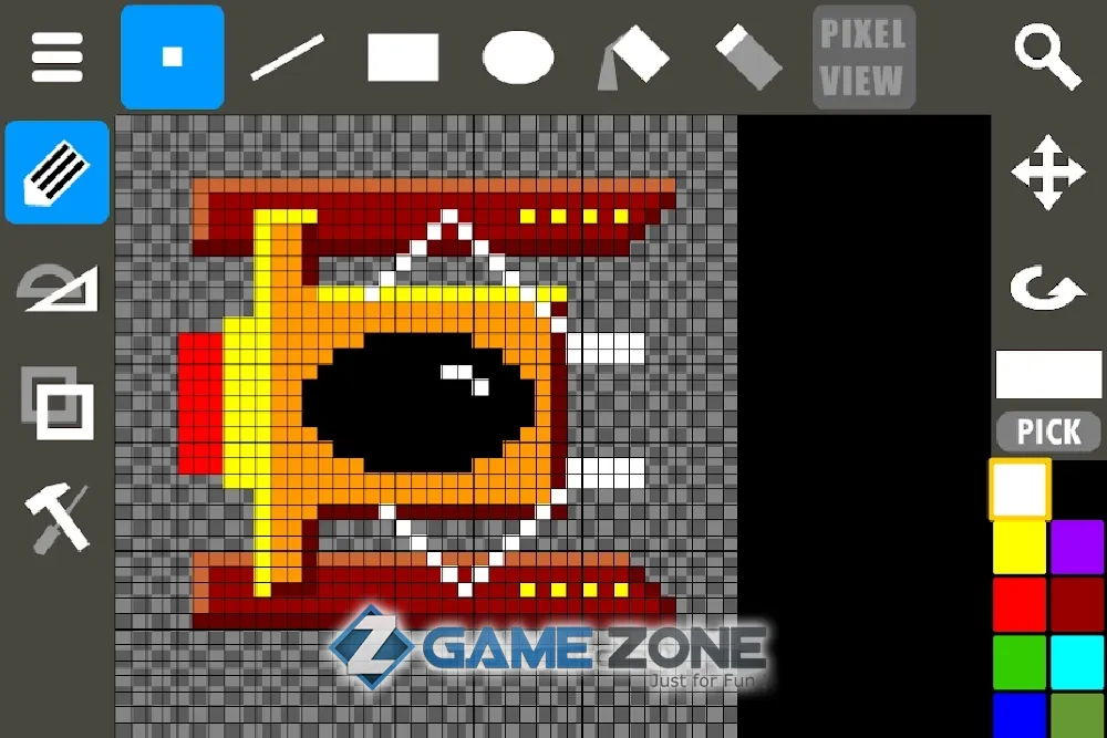 صورة من لعبة Game Creator