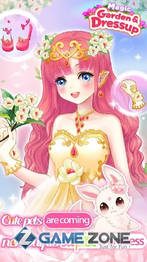 صورة من لعبة ррGarden & Dressup Flower Princess Fairytale [Mod Money]