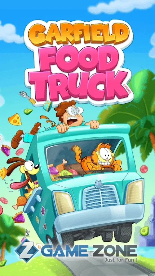 صورة من لعبة Garfield Food Truck [Много денег]